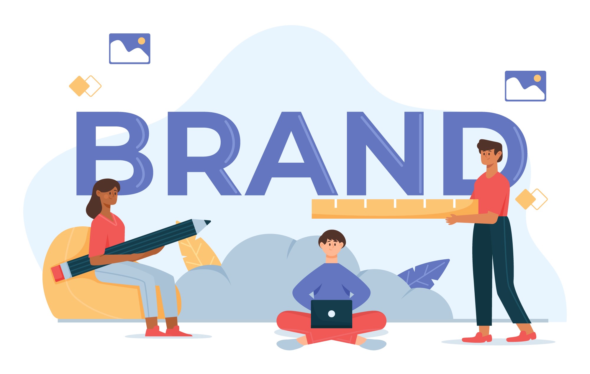 what is the difference between brand. logo, and identity ?